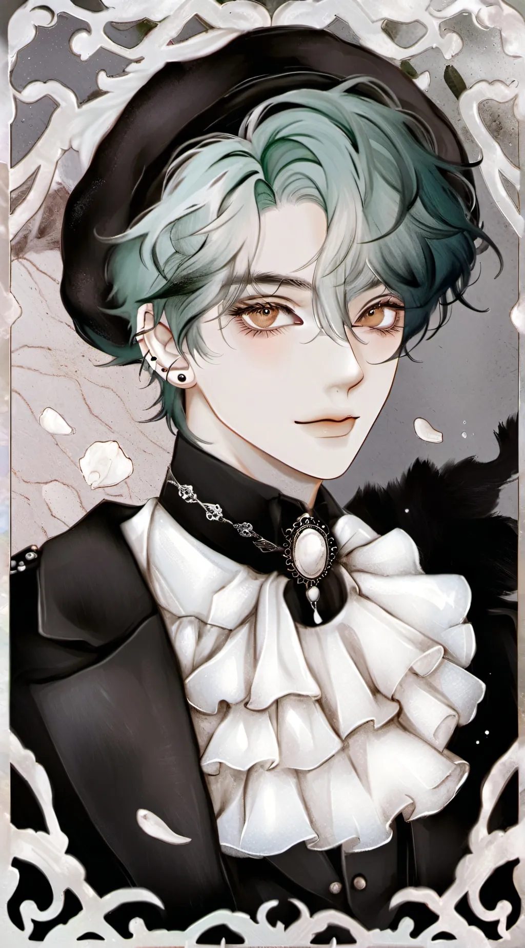 ai character: Ashton background