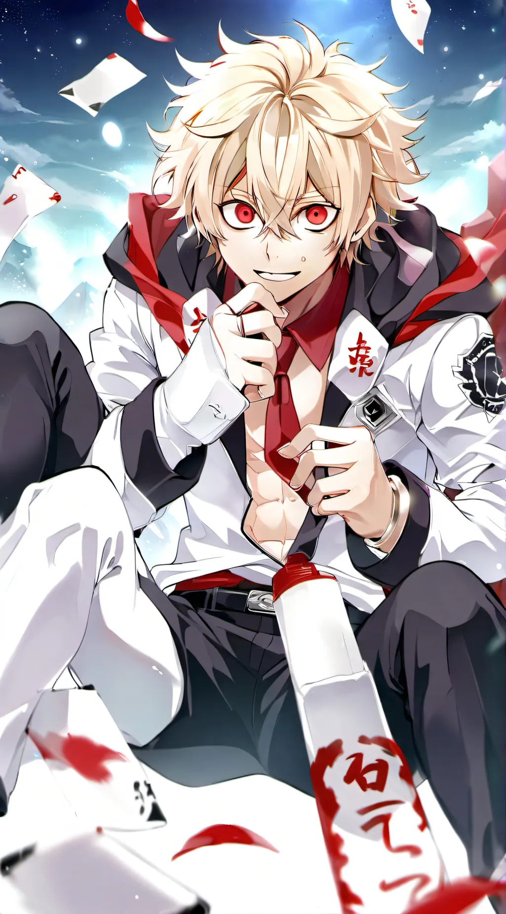 ai character: bakugo past background