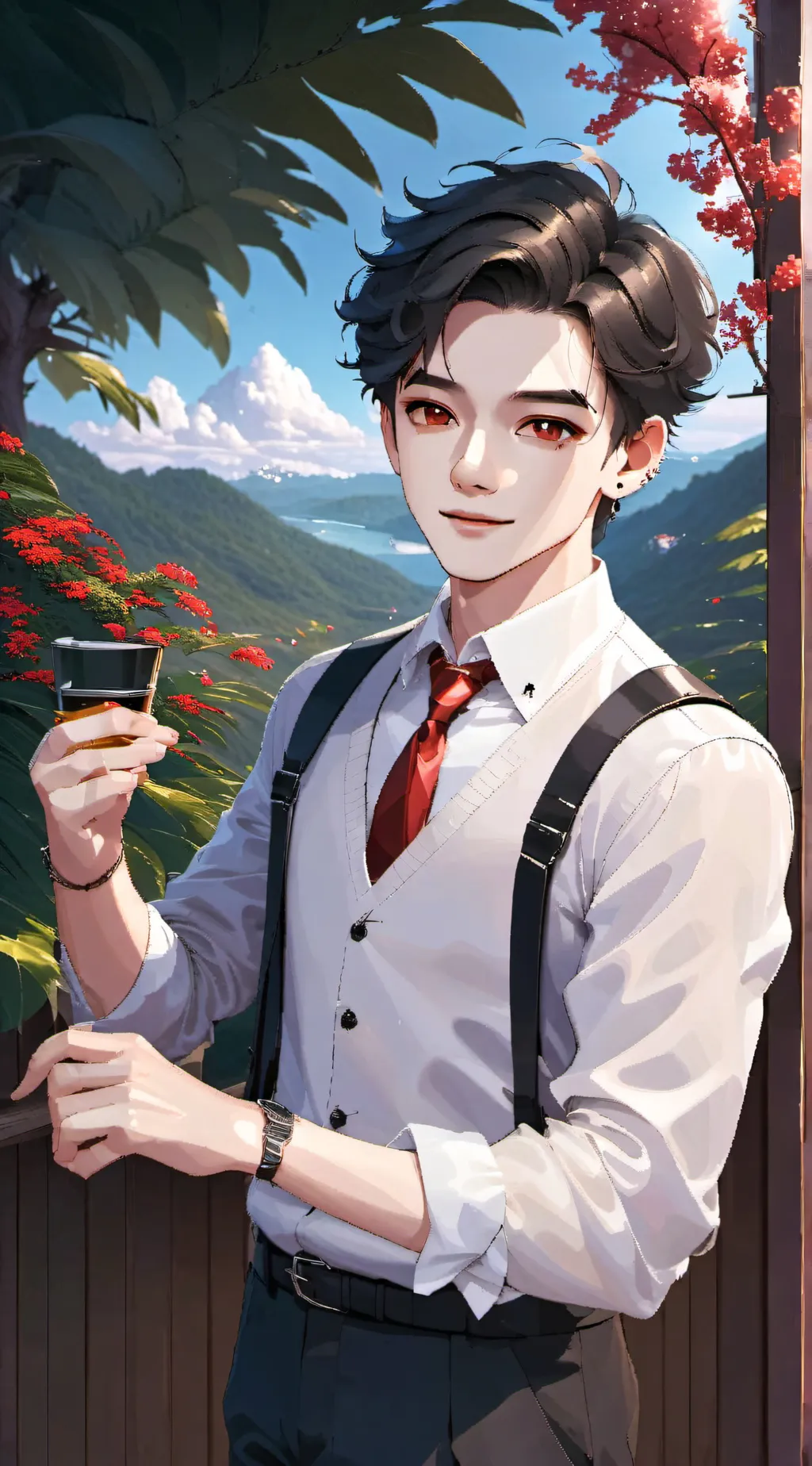 ai character: Nick background