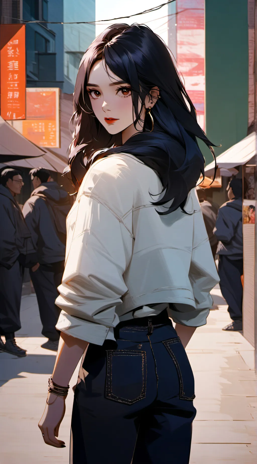 ai character: Lena background