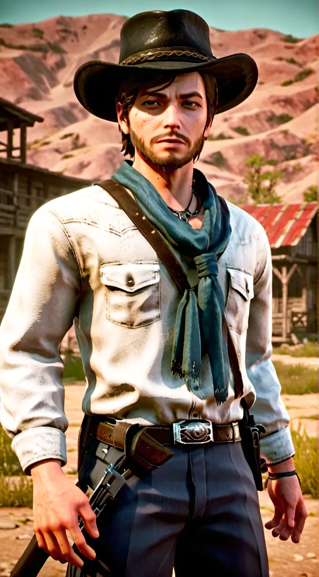 ai character: jack Marston rdr1 background