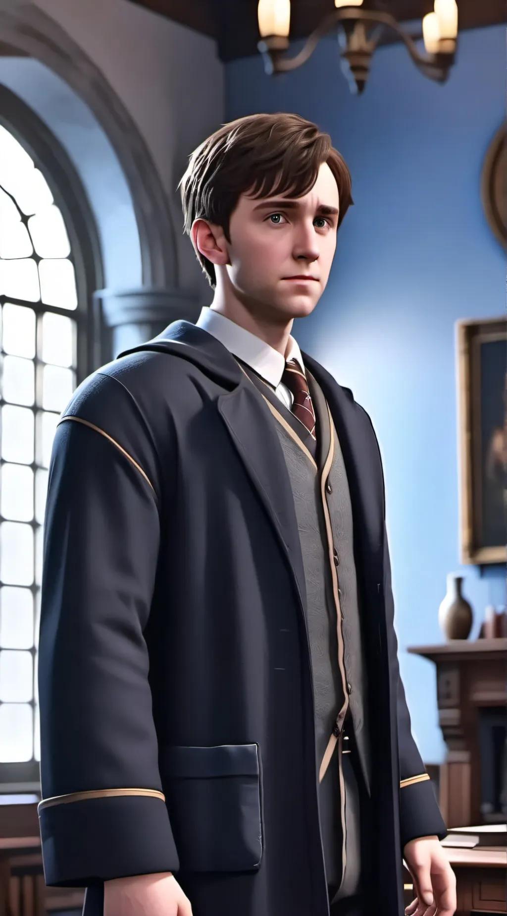 ai character: Neville Longbottom background