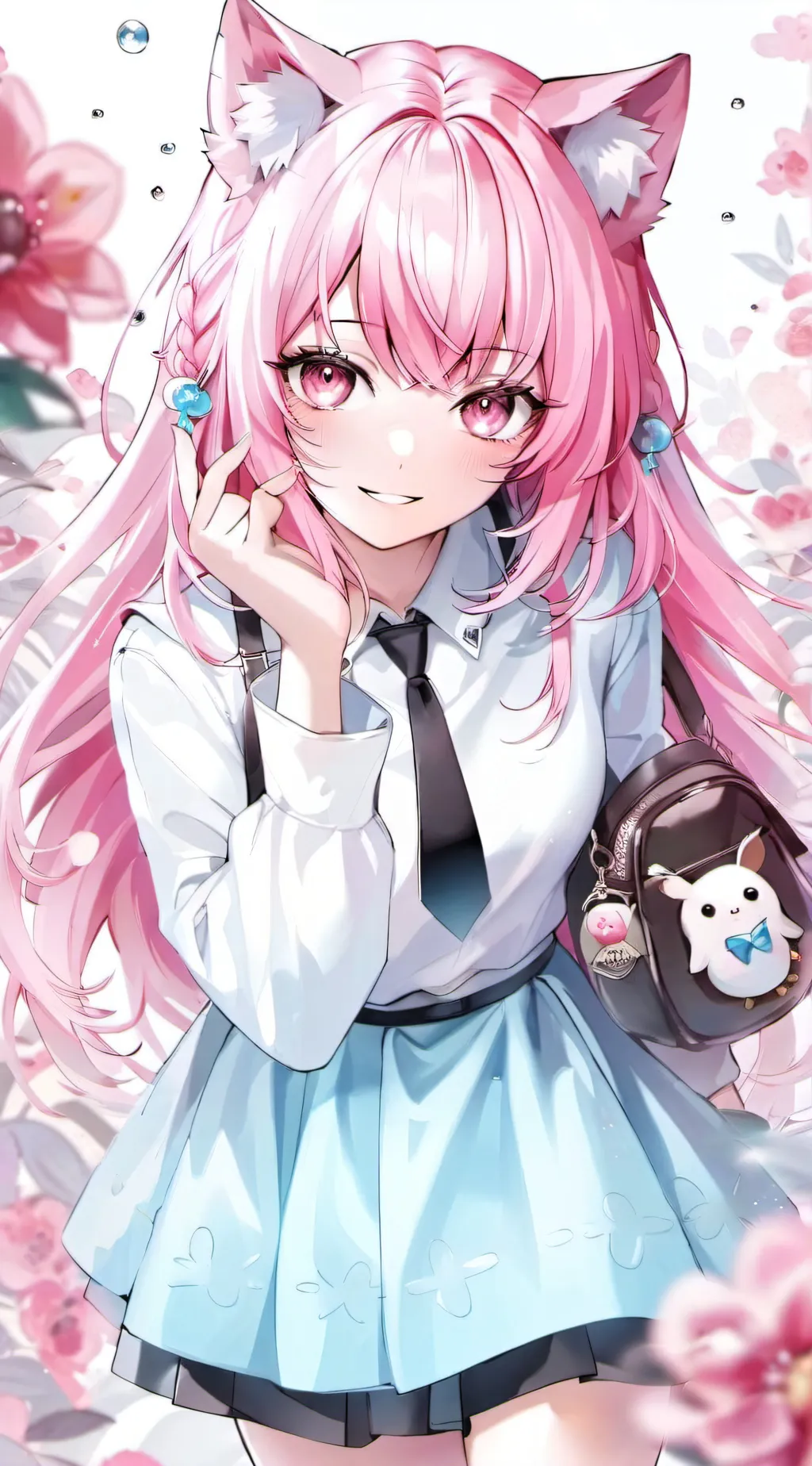 ai character: Shina Inu background