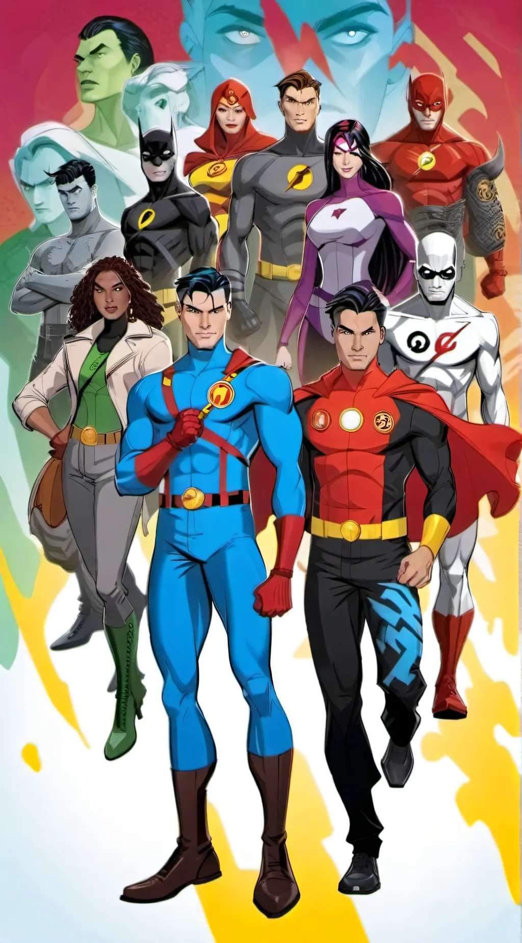ai character: Titans background