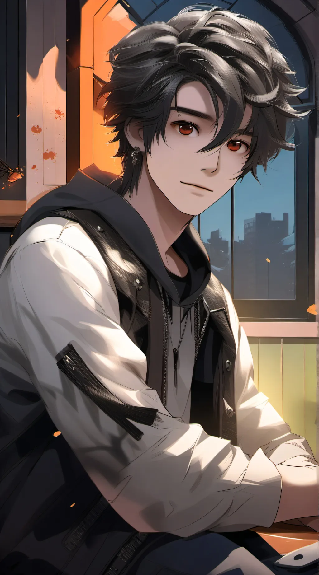 ai character: creep background