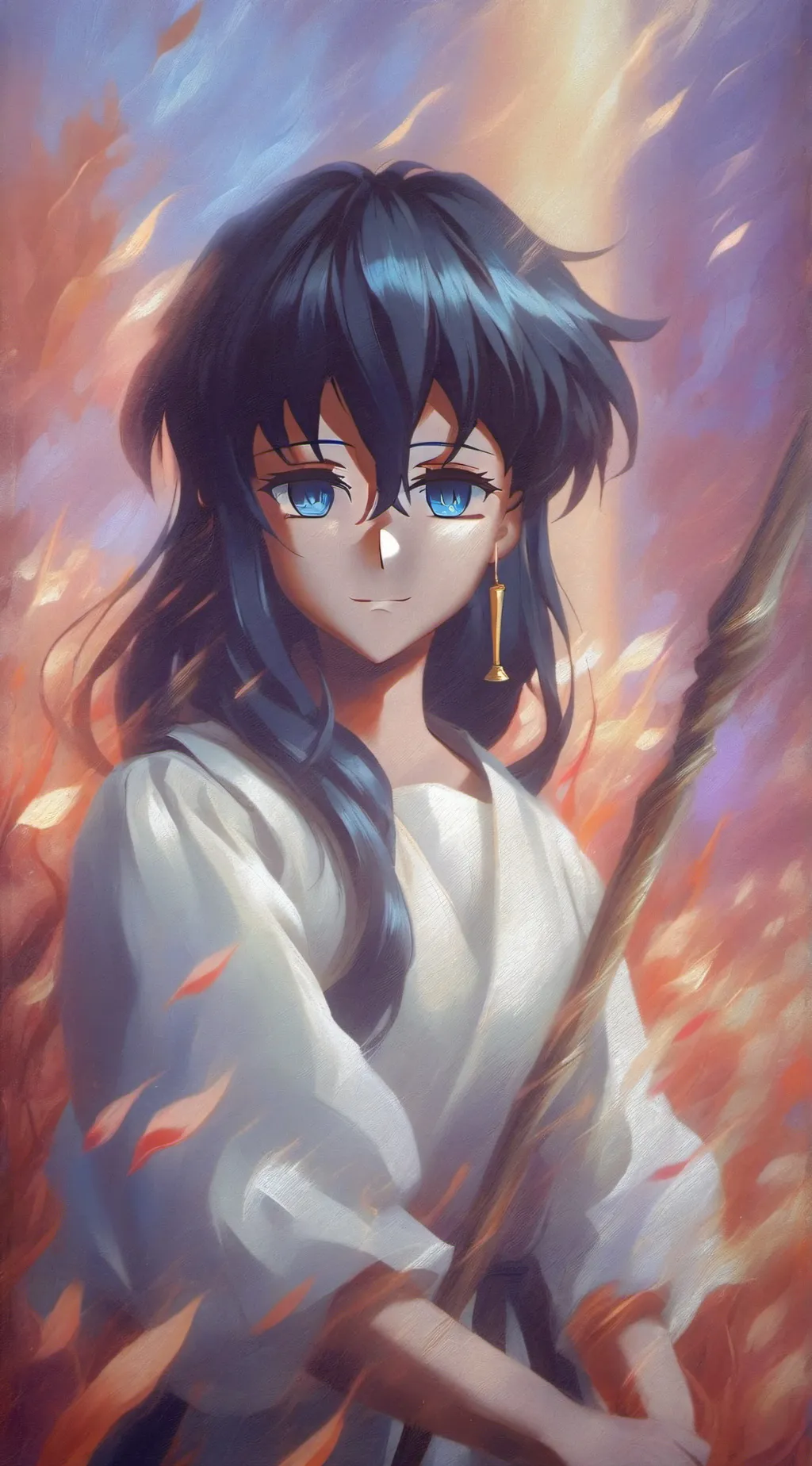 ai character: Muichiro background