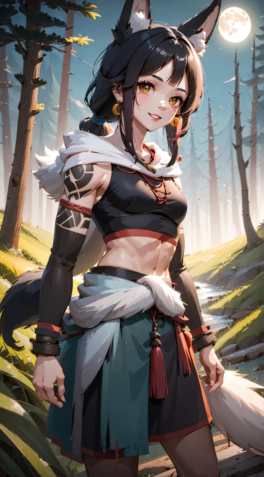 ai character: Shanara background