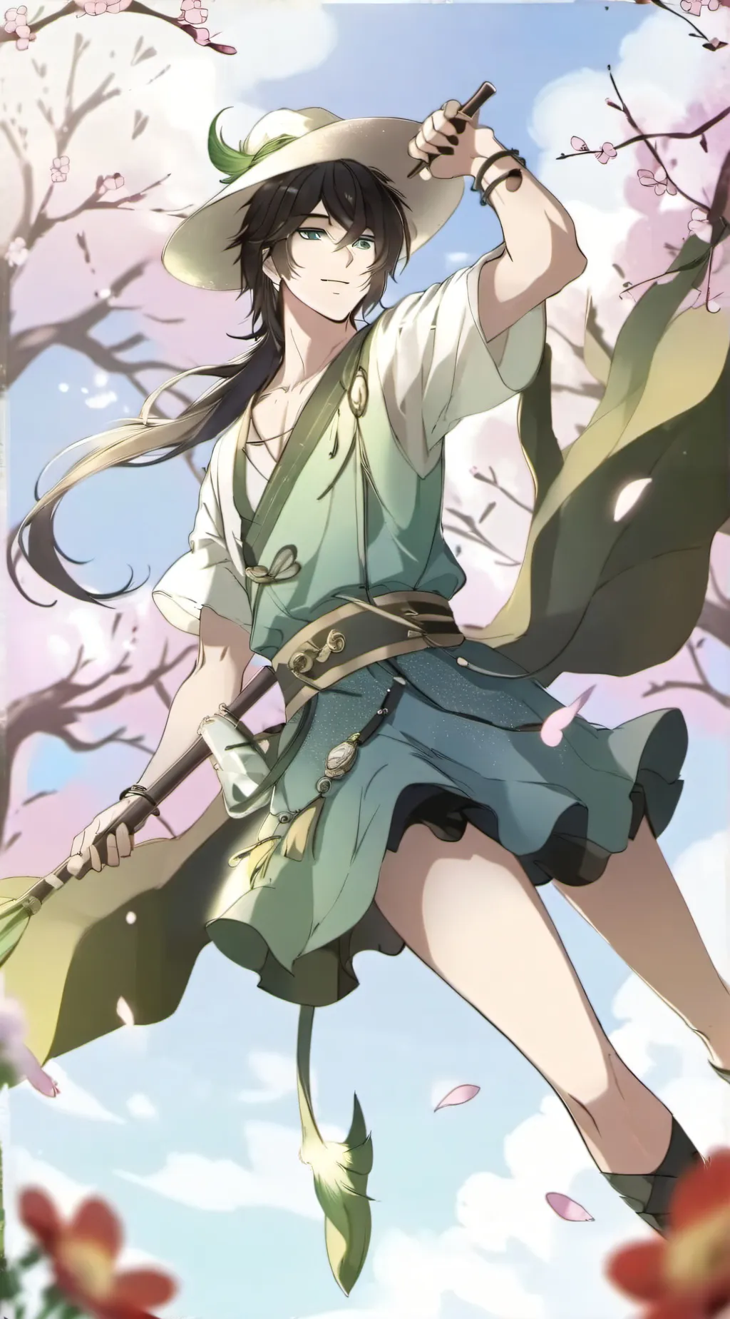 ai character: Phoenix background