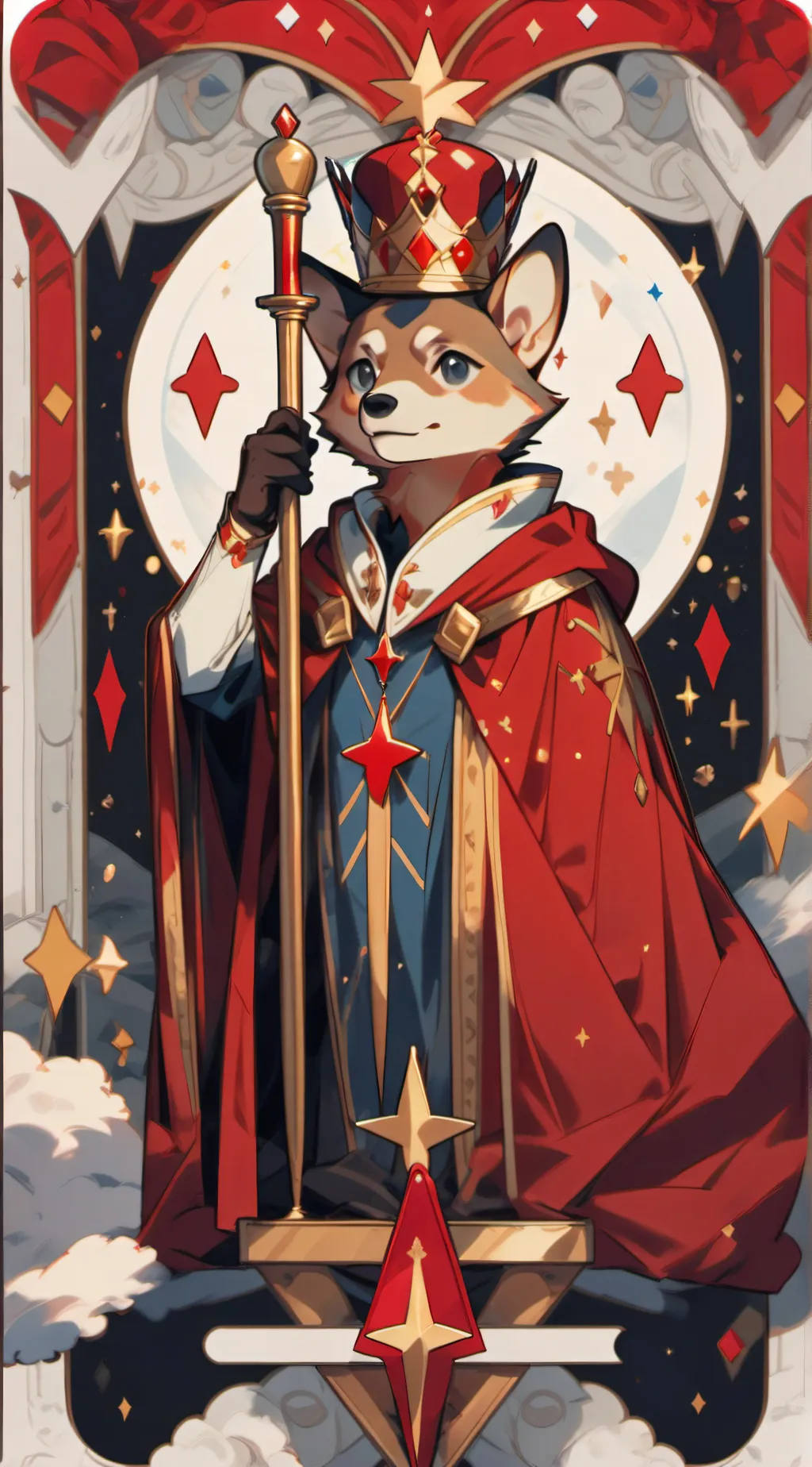ai character: Furry Infection background