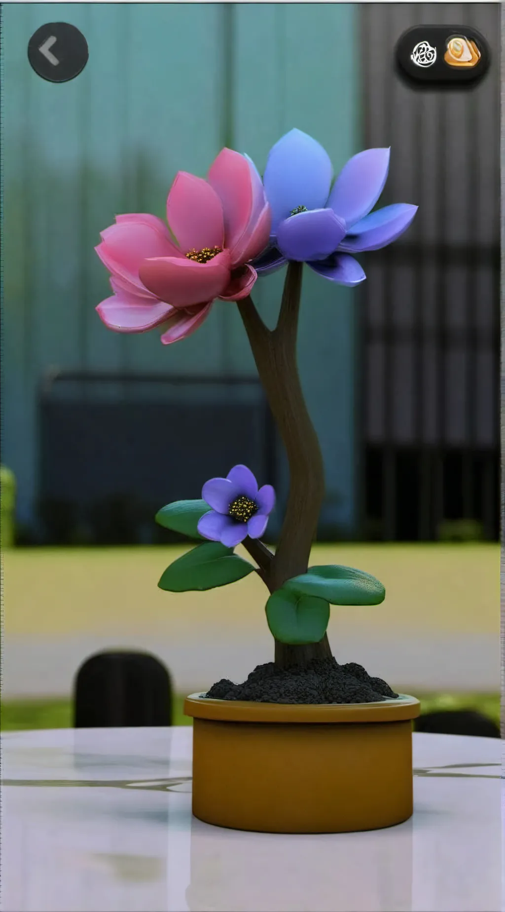 ai character: Dandy's world  background