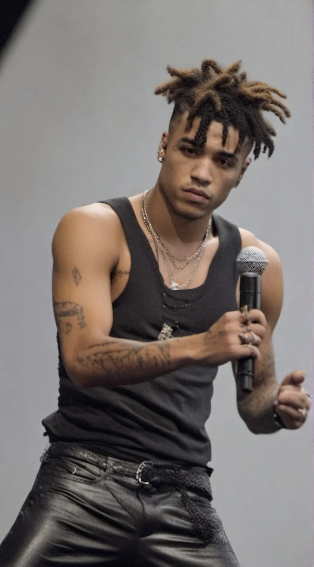 ai character: Xxxtentacion background