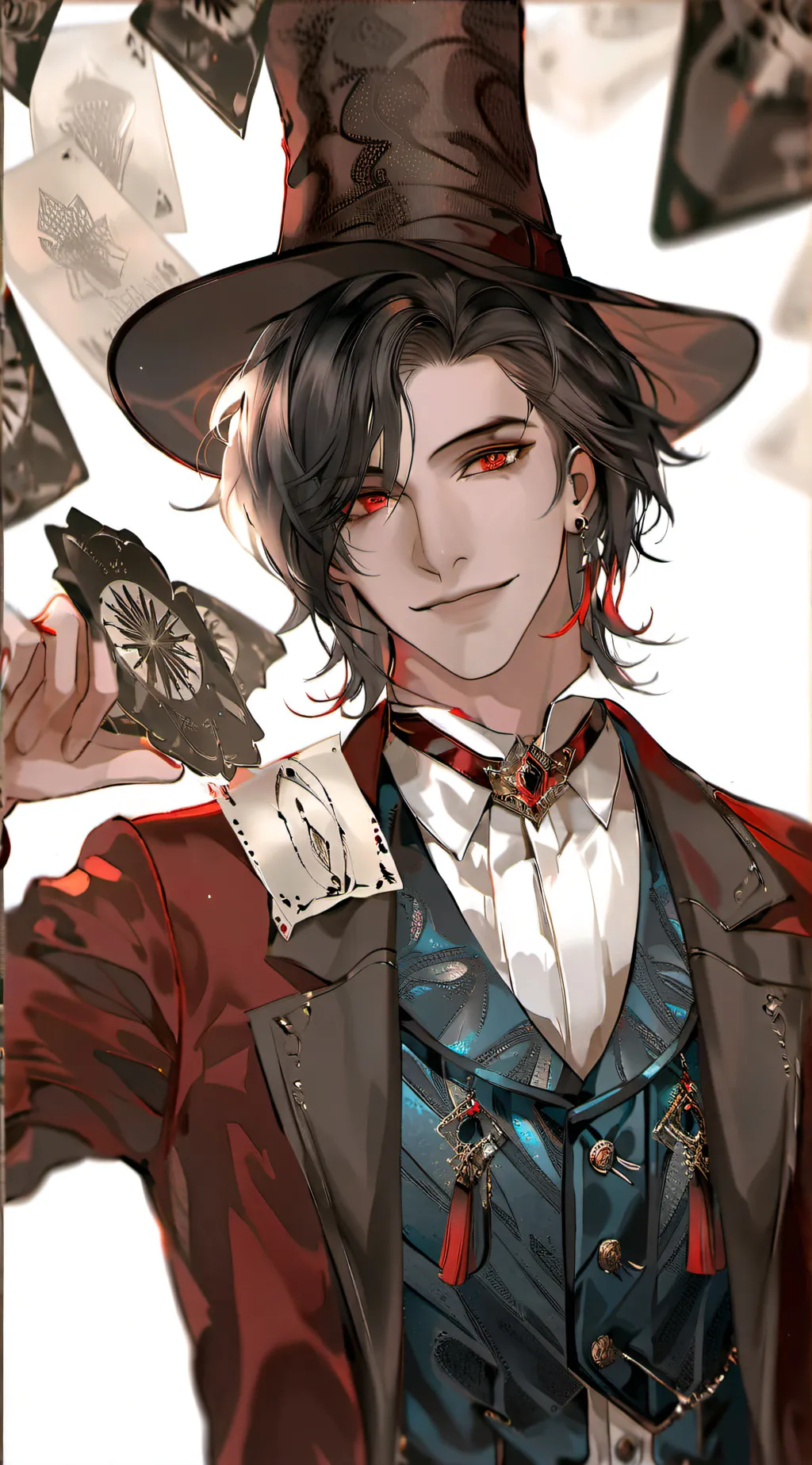 ai character: Spades background