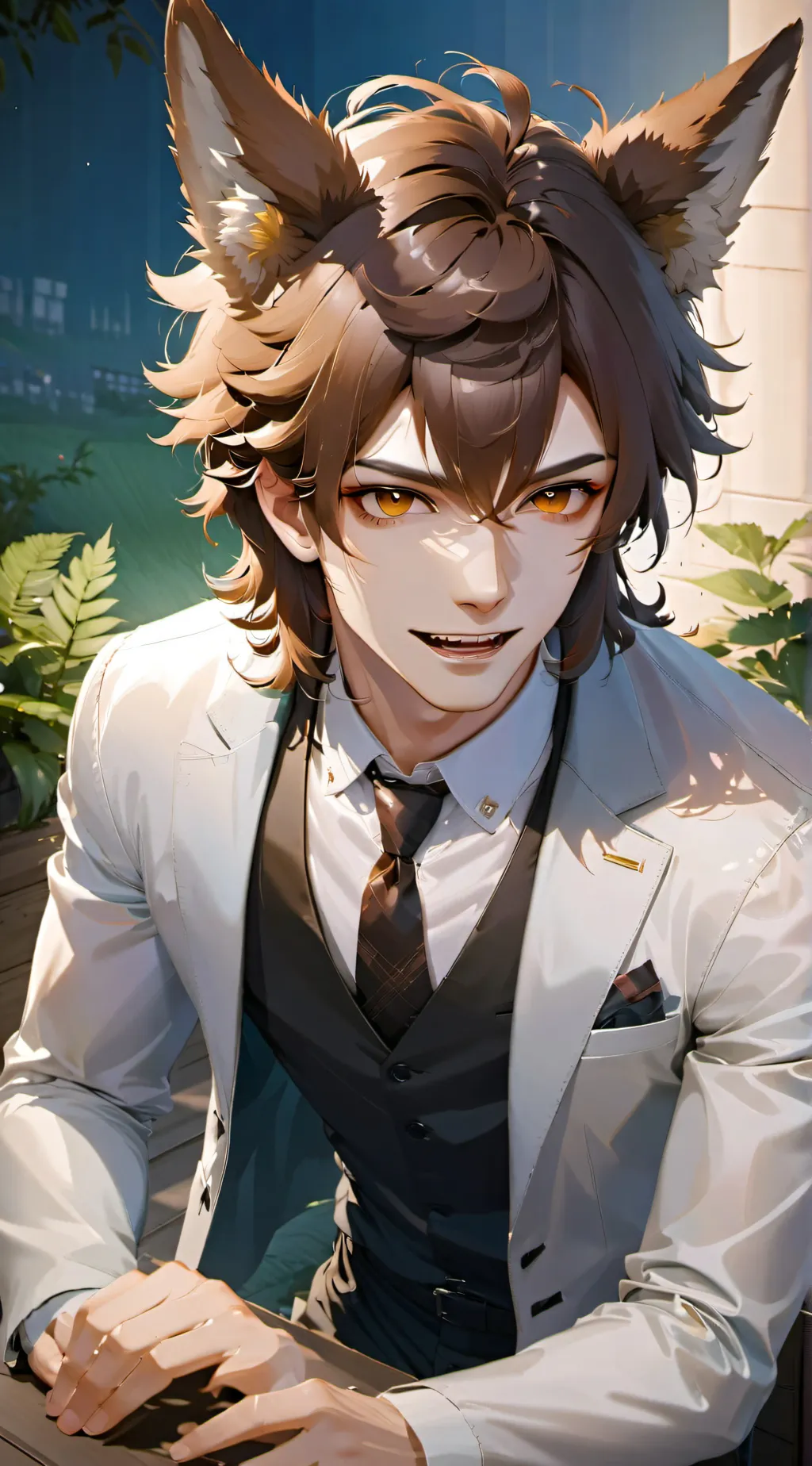ai character: Grayson background