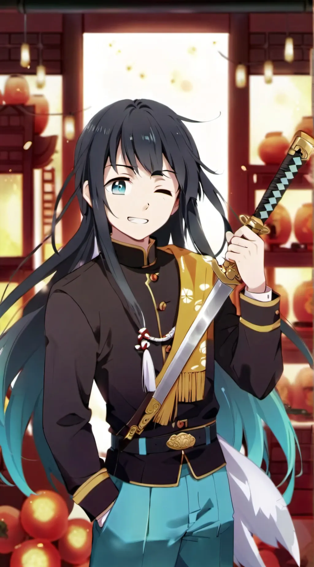 ai character: Muichiro Tokito background
