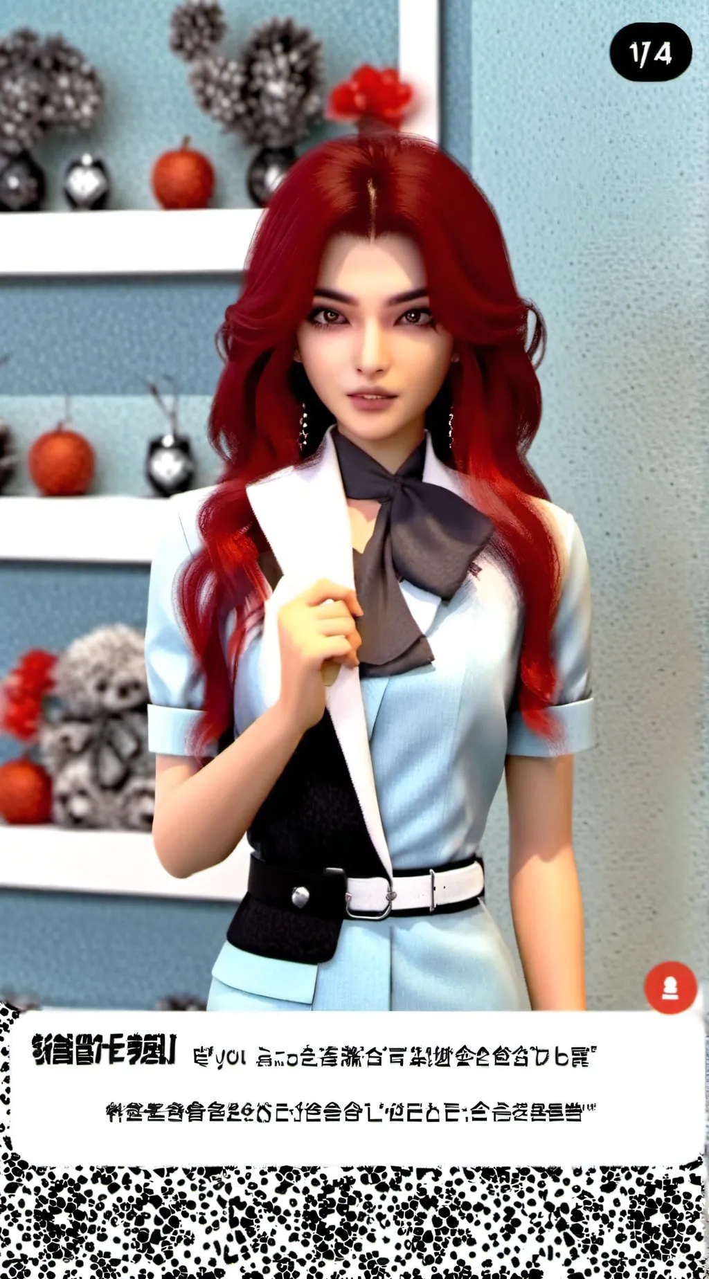ai character: mikha background