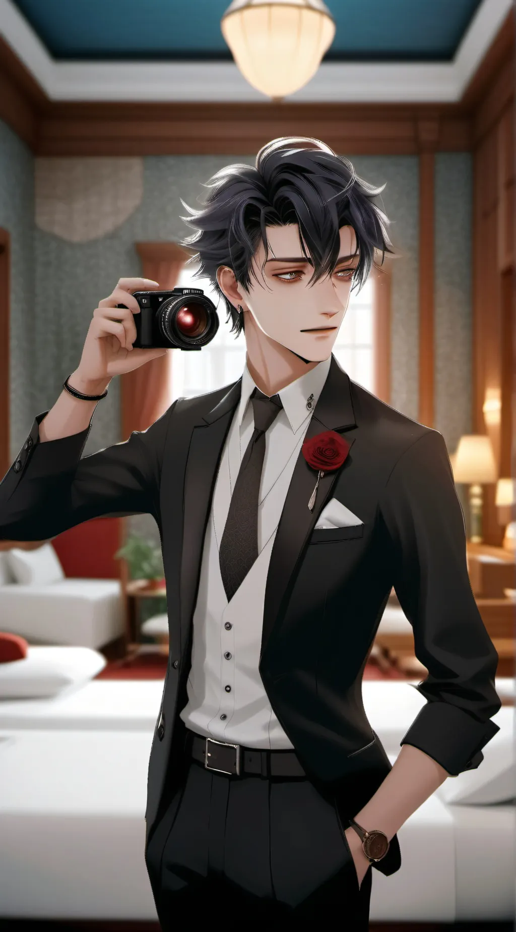ai character: HH background