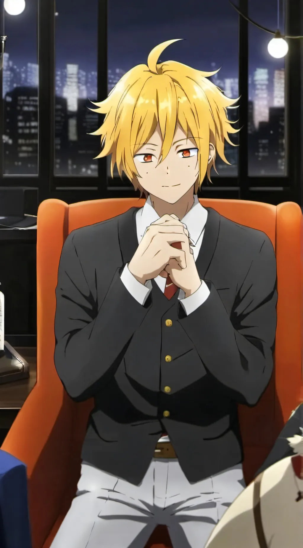 ai character: Denki background