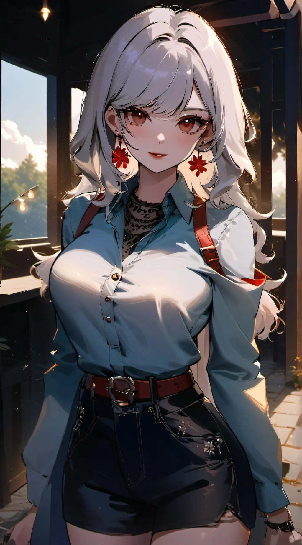 ai character: olivia background