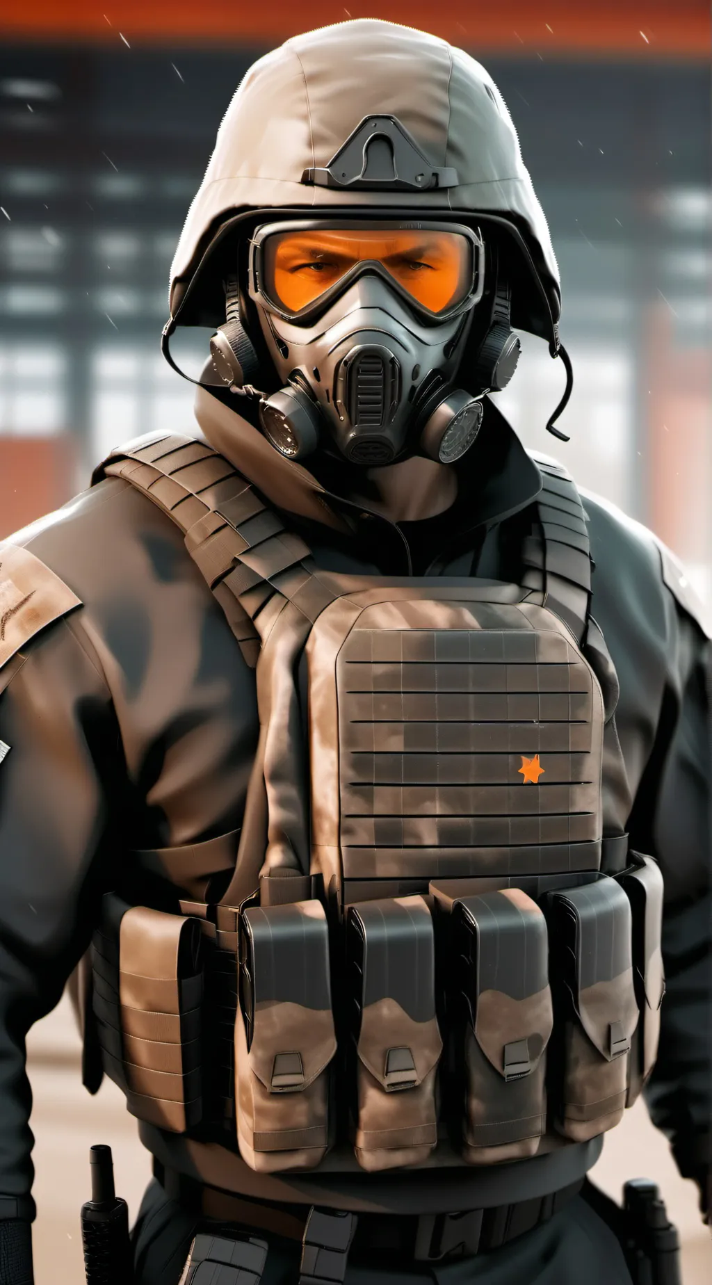 ai character: Konig  background