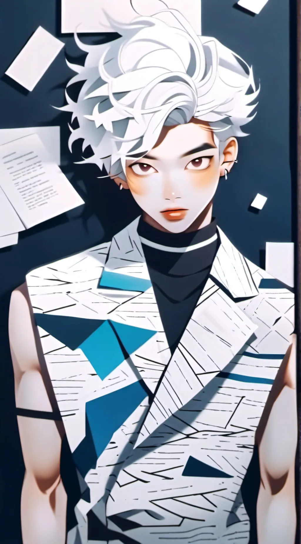 ai character: Max background