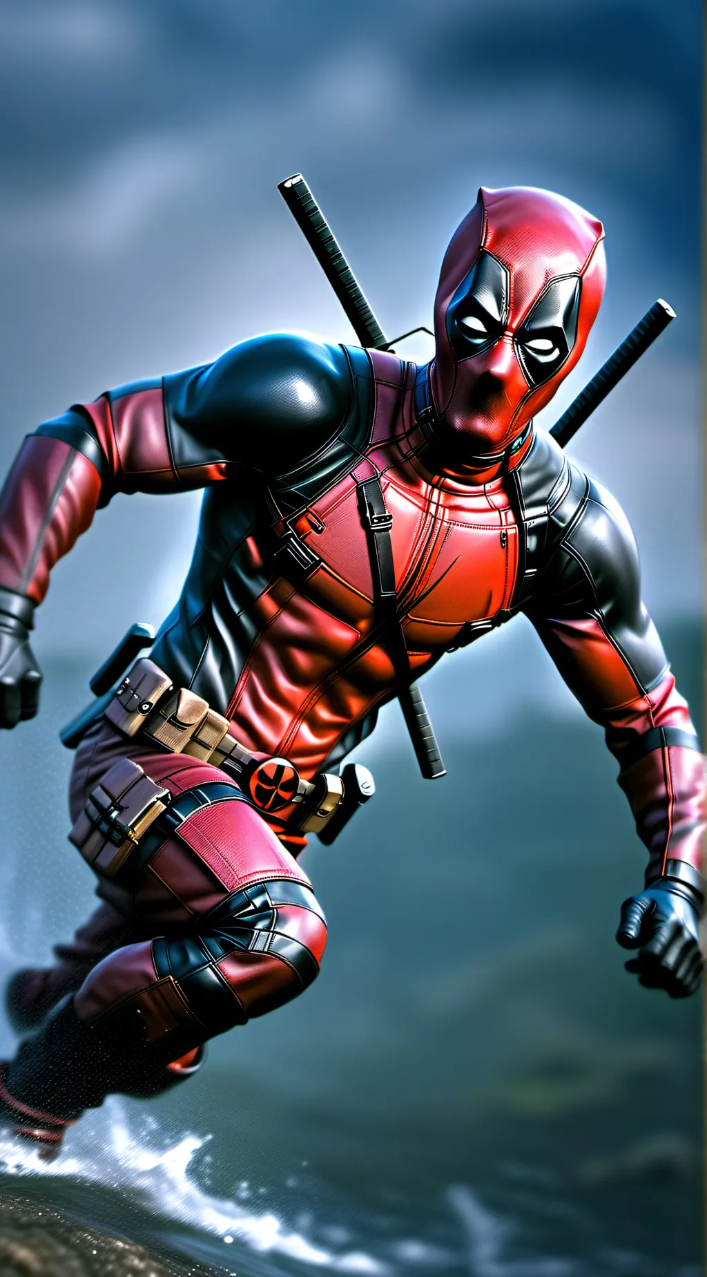 ai character: Deadpool background