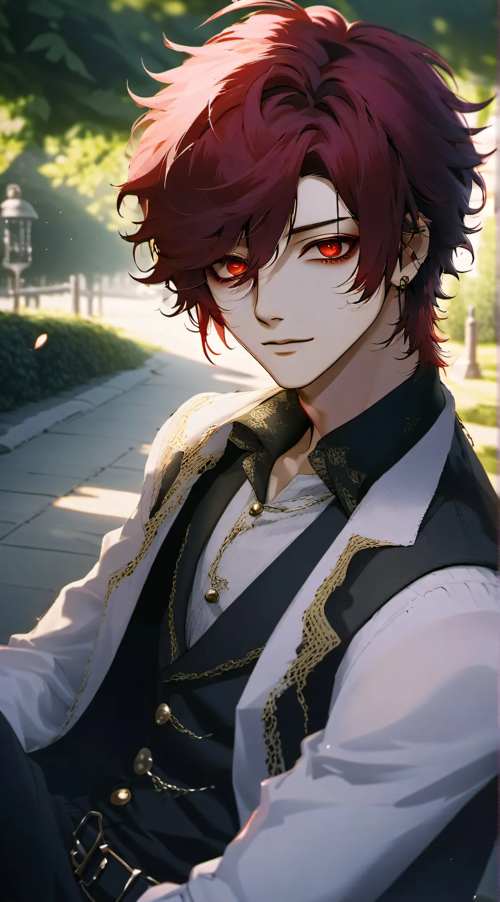 ai character: Ayato Sakamaki background
