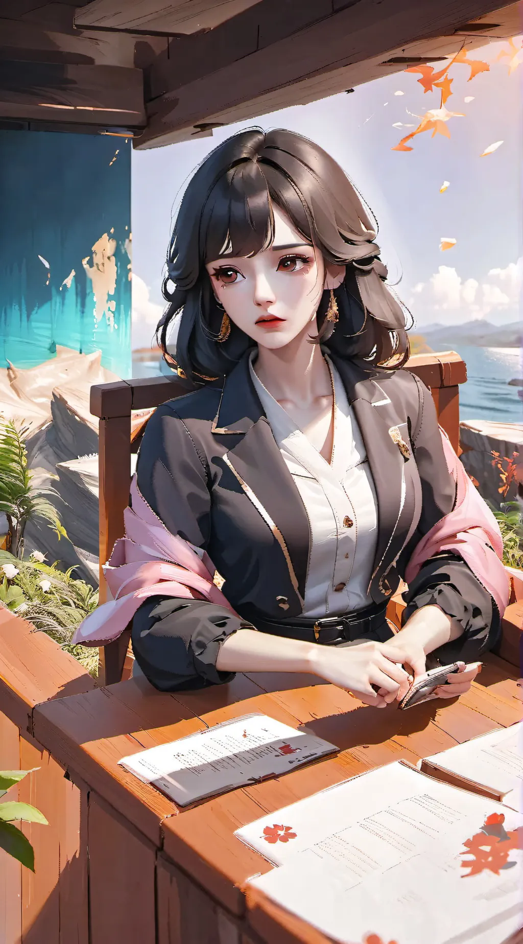ai character: Lily background