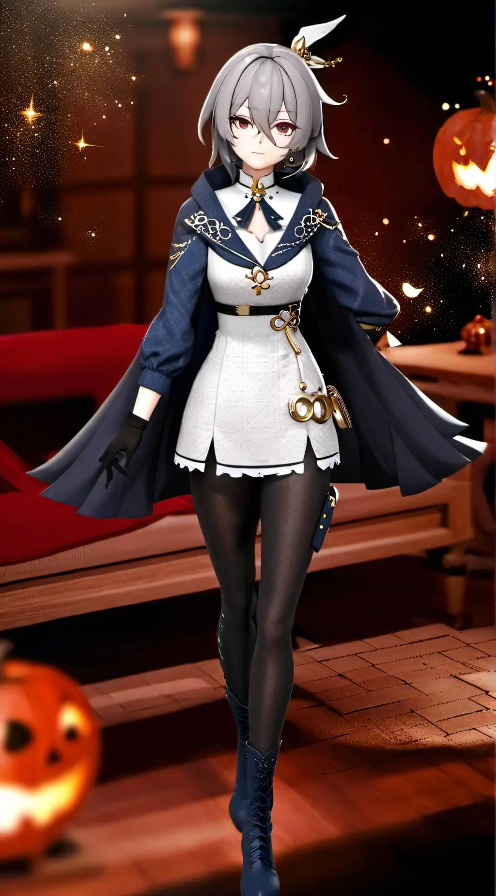 ai character: Bronya Rand TG TF background