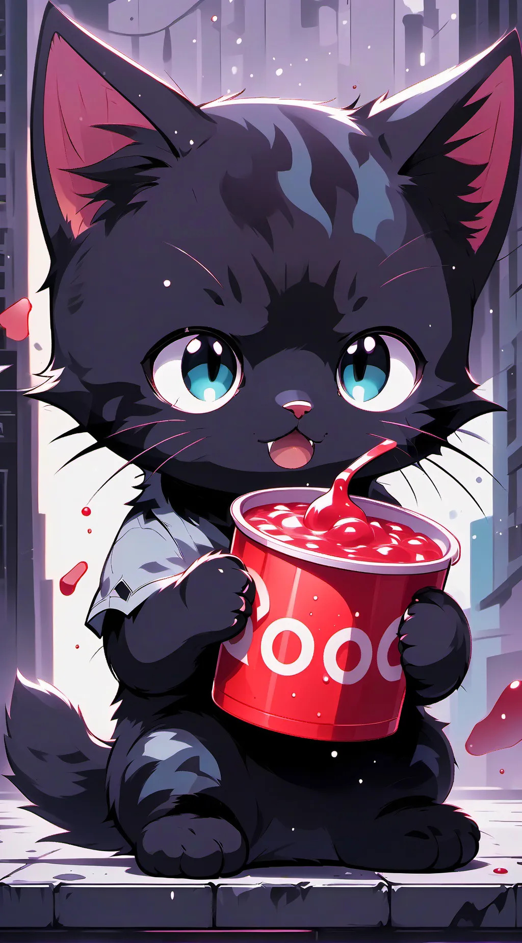 ai character: lollllll background