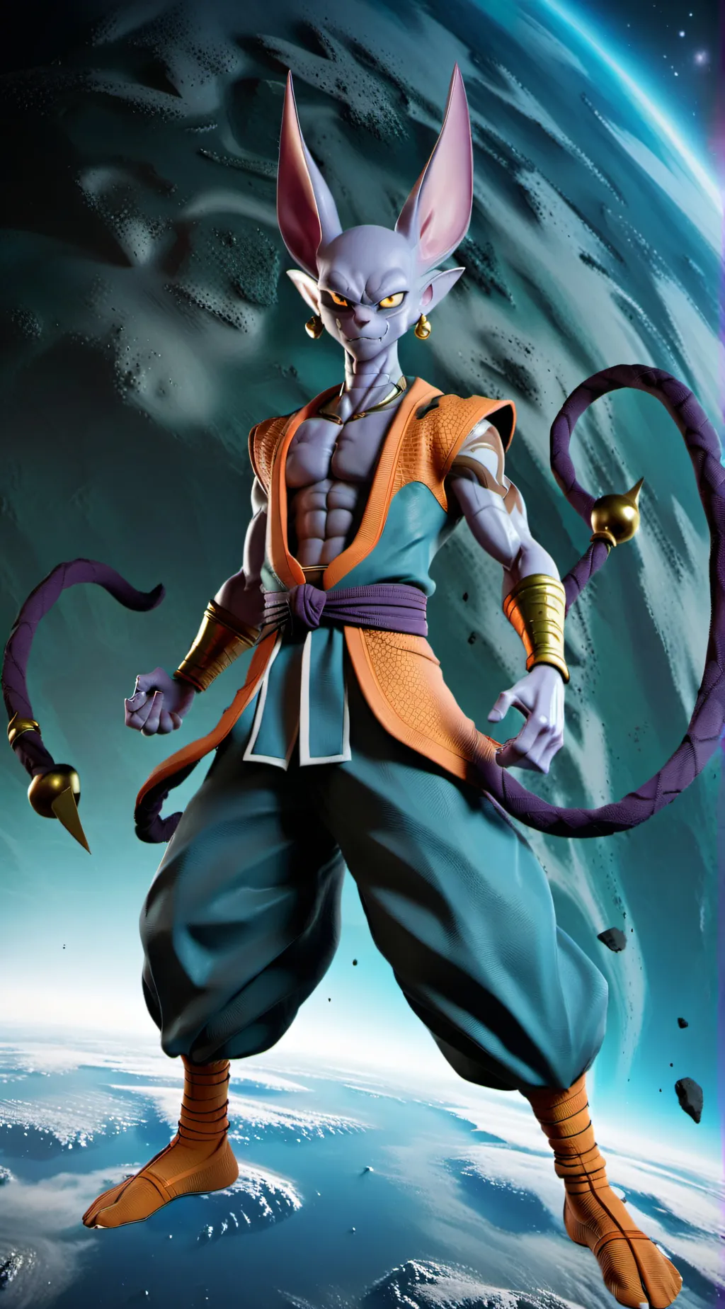 ai character: Beerus background