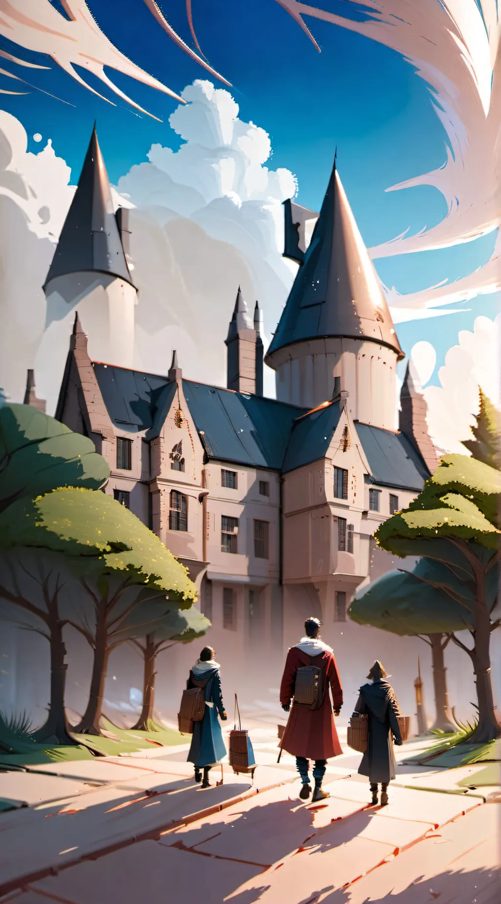 ai character: ANOTHER HOGWARTS  background