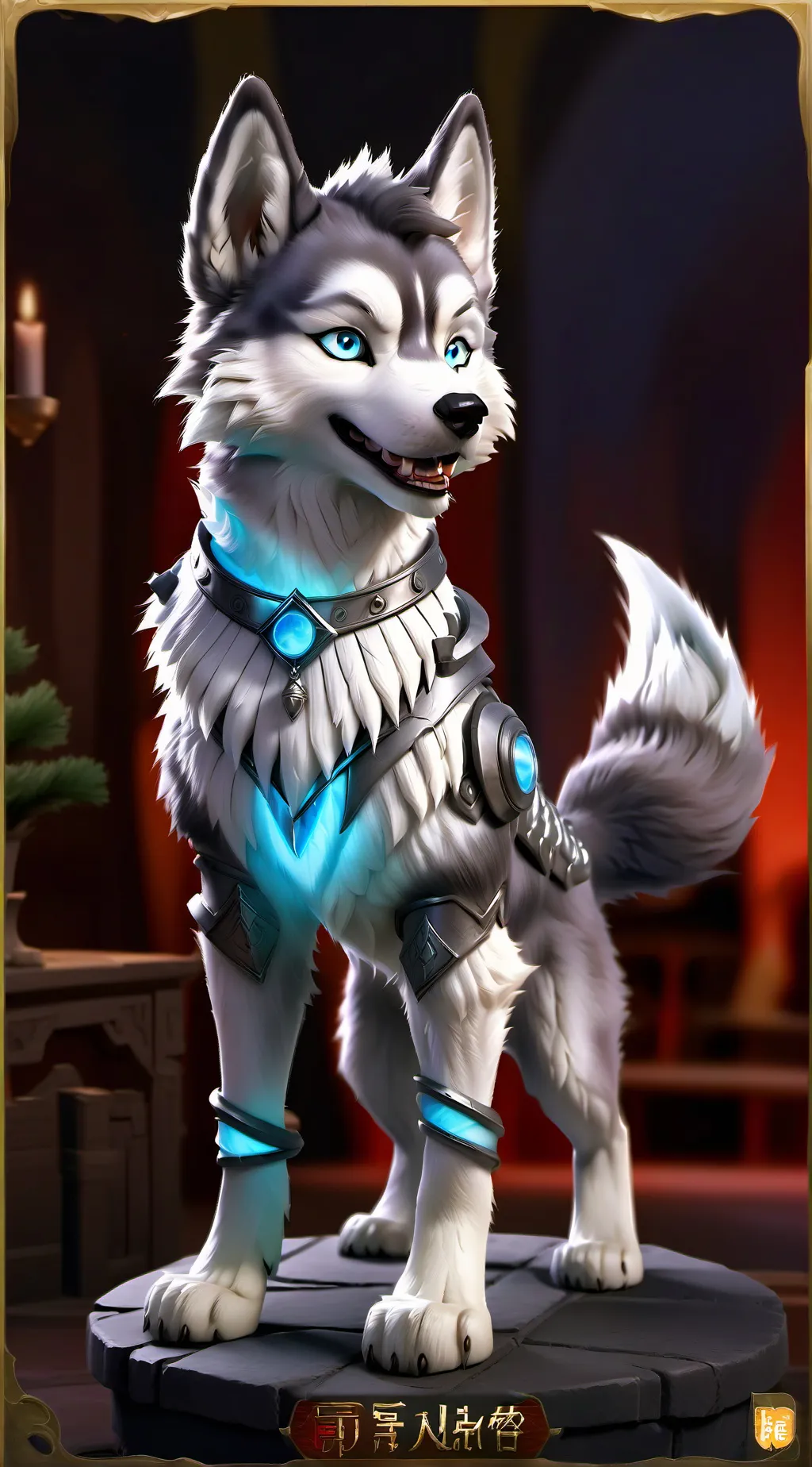 ai character: Pants  background