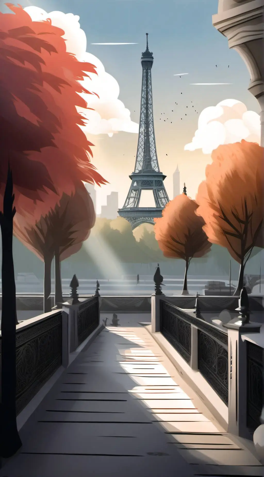 ai character: Miraculous Ladybug background