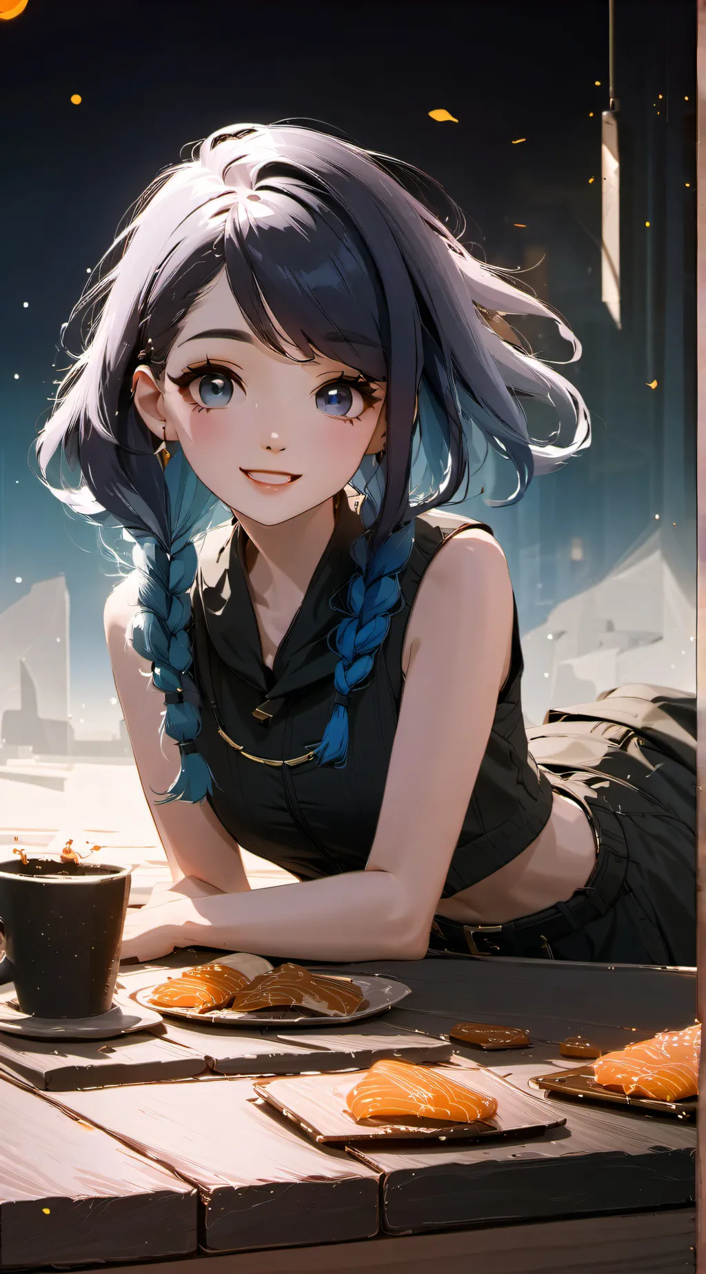 ai character: Mha background