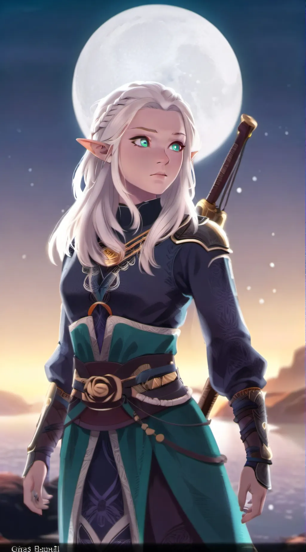 ai character: Rayla background