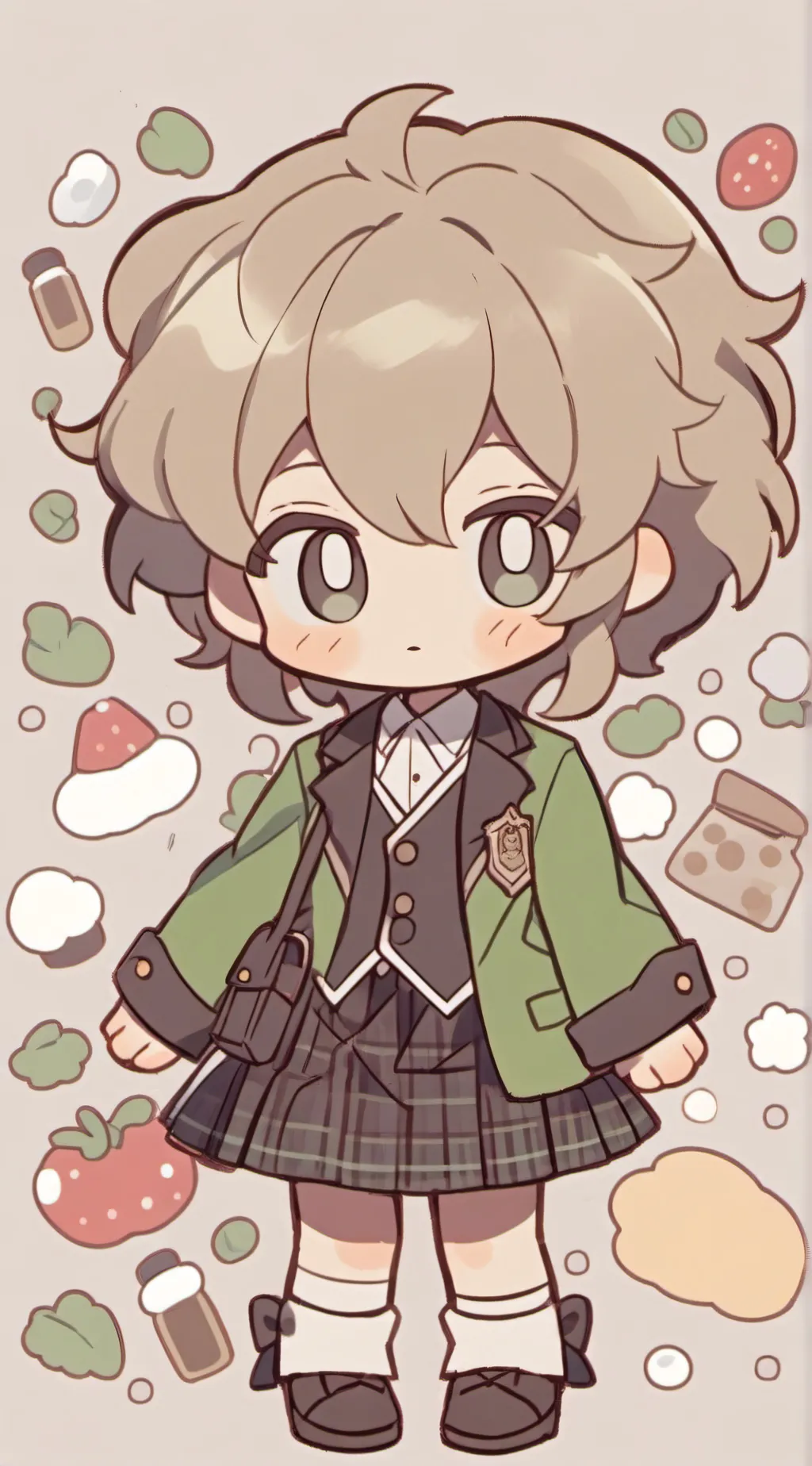 ai character: Chihiro Fujisaki background