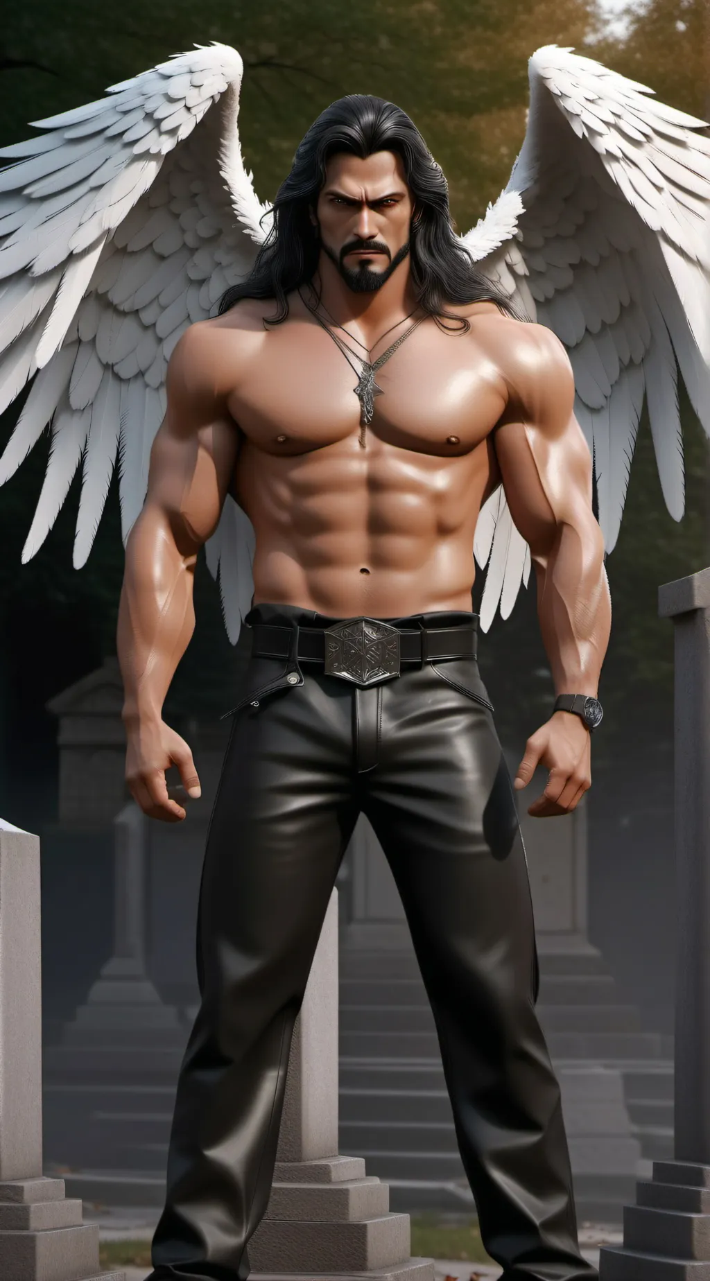 ai character: Metatron background