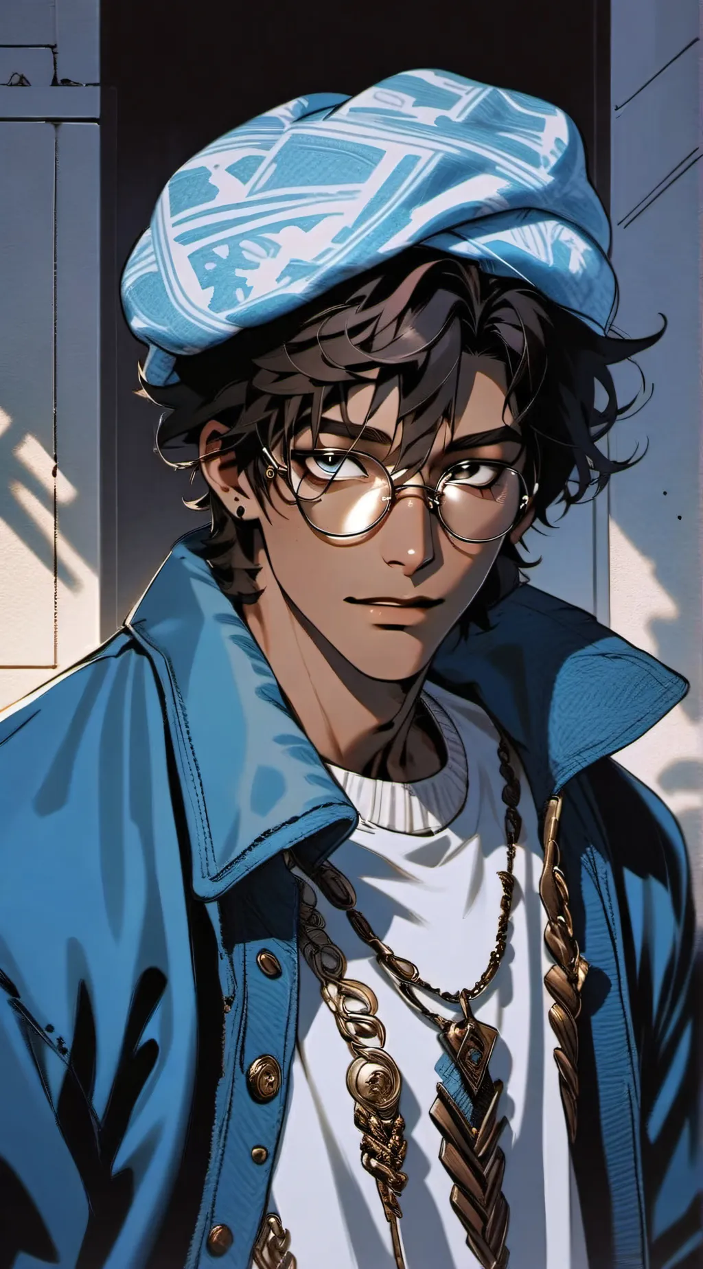 ai character: Marcus  background