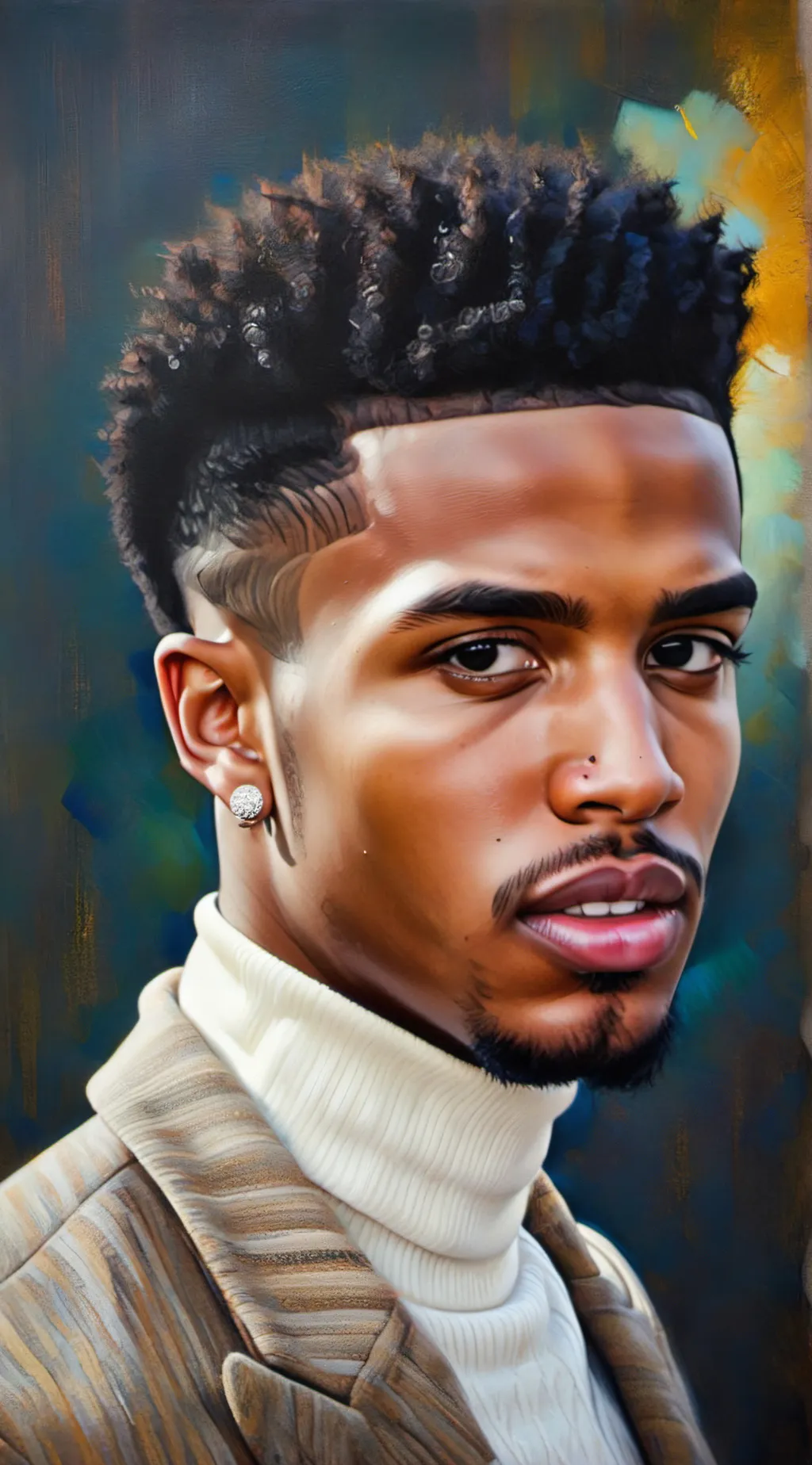 ai character: Rich background