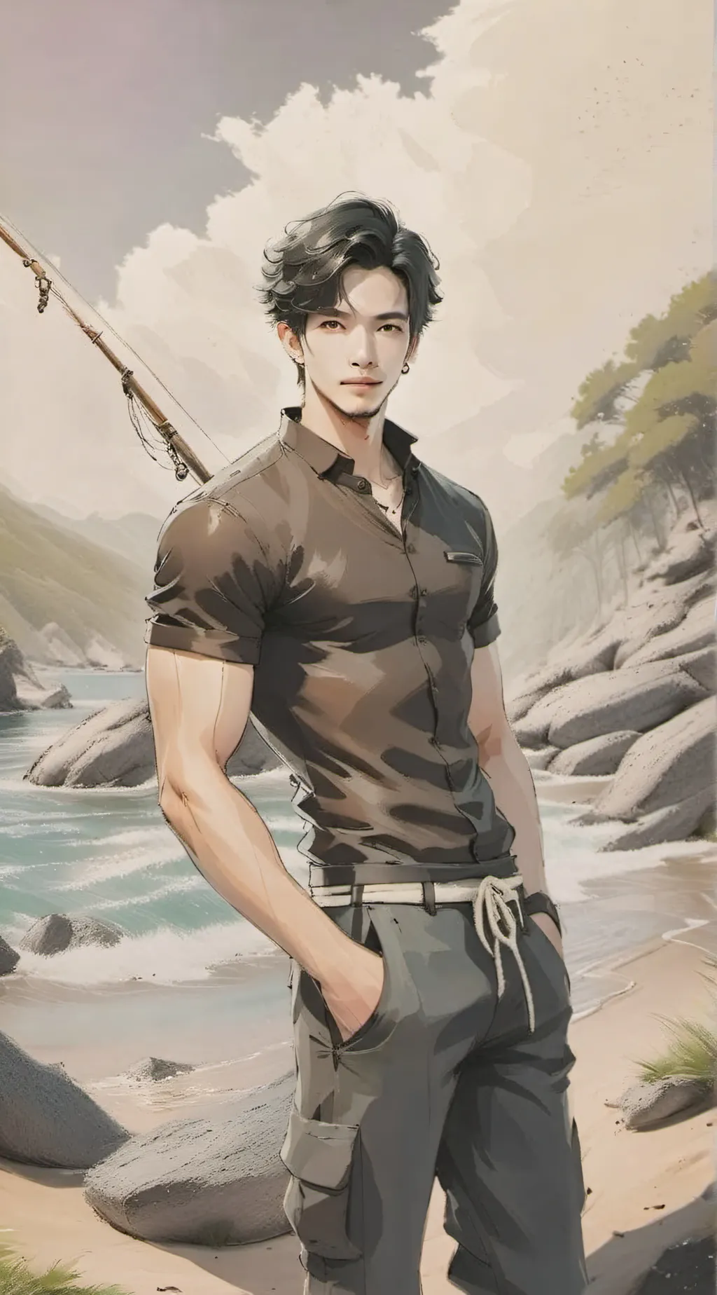 ai character: Liam background