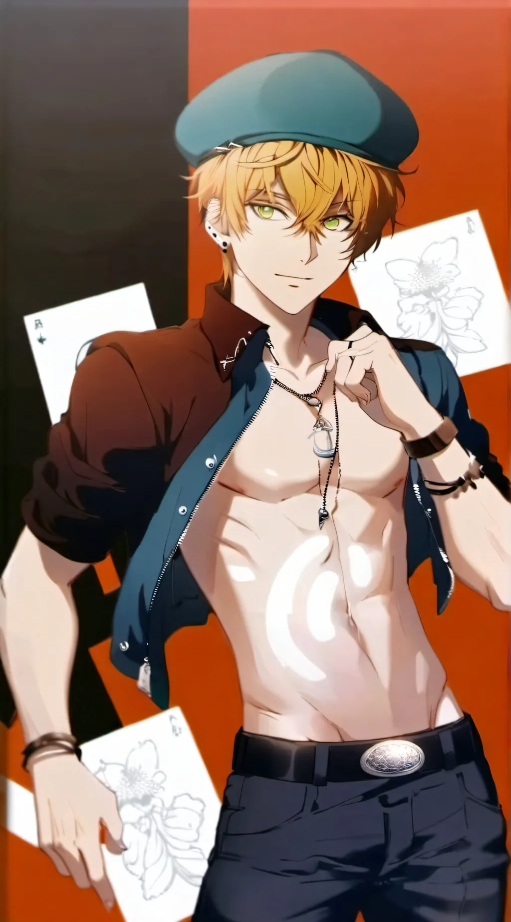 ai character: levi background