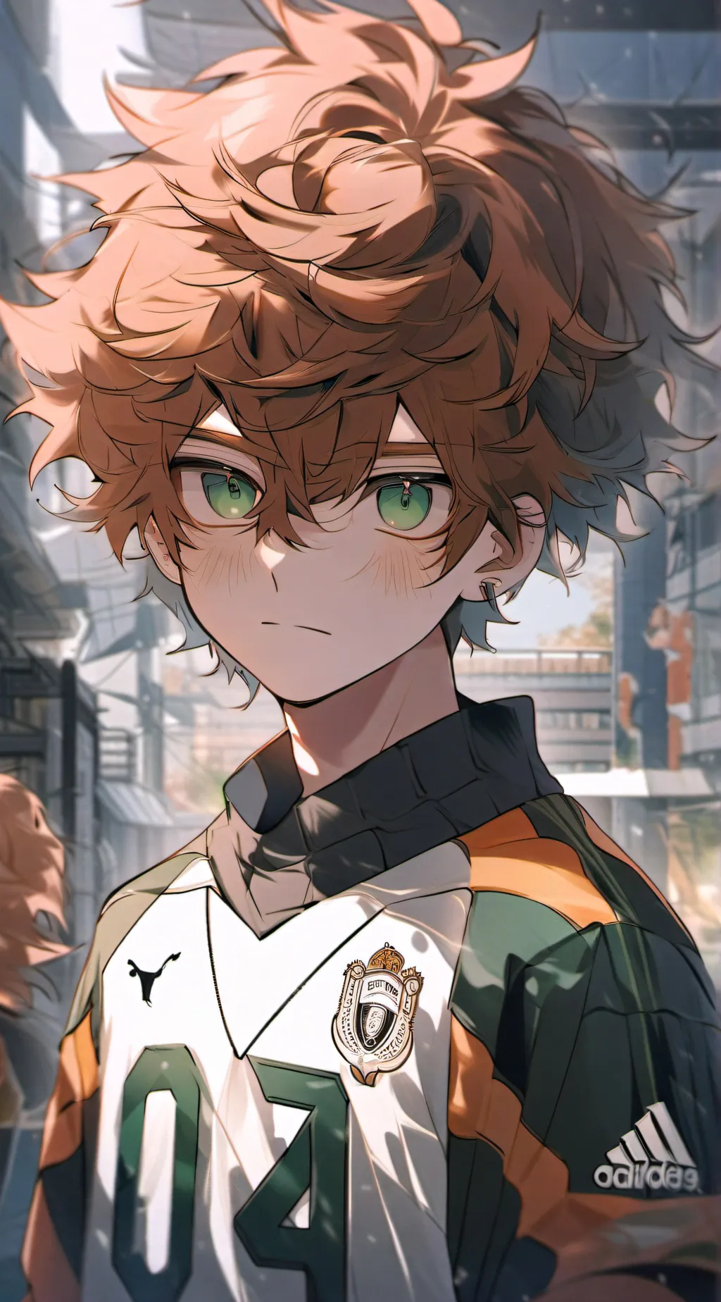 ai character: Axel  background