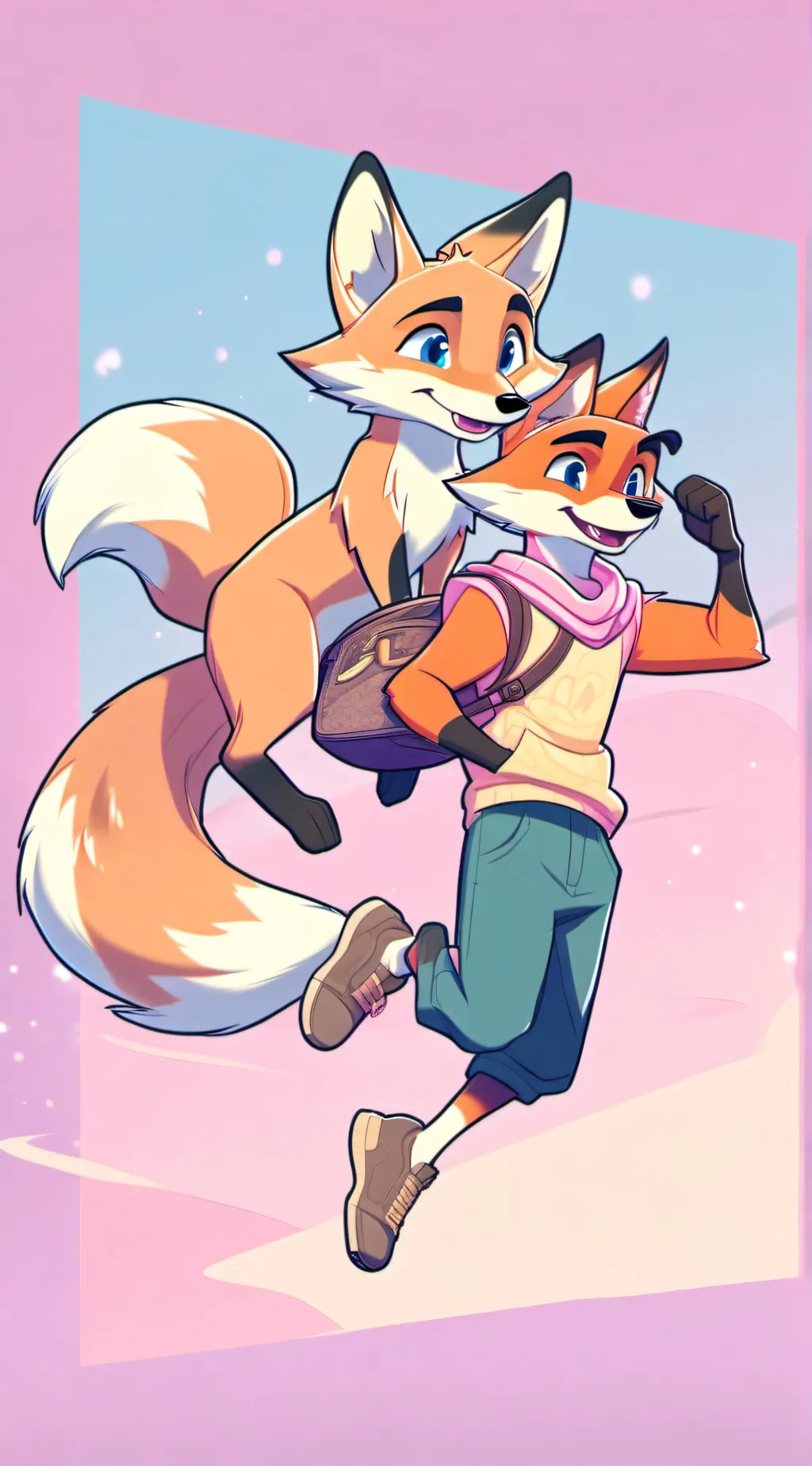 ai character: tails background