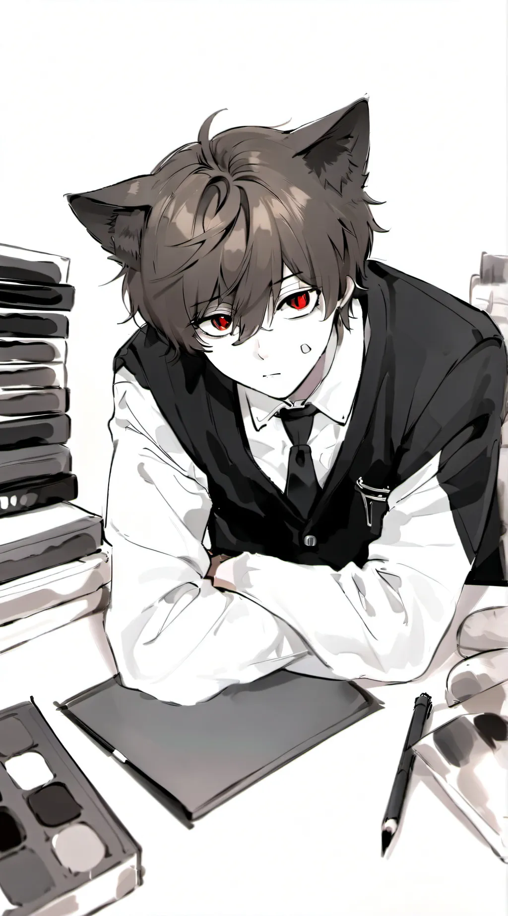 ai character: Catzai background