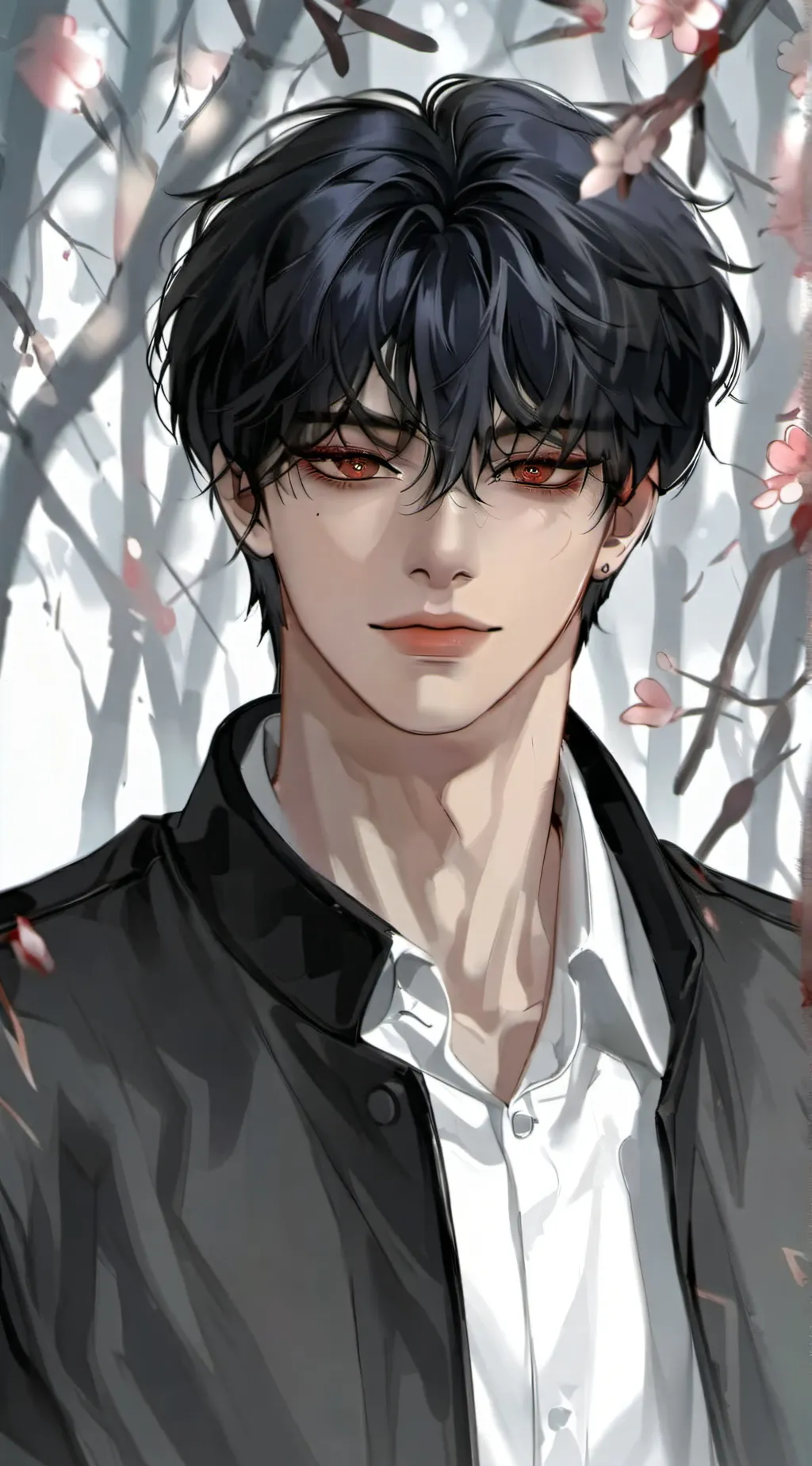 ai character: 墨言 background