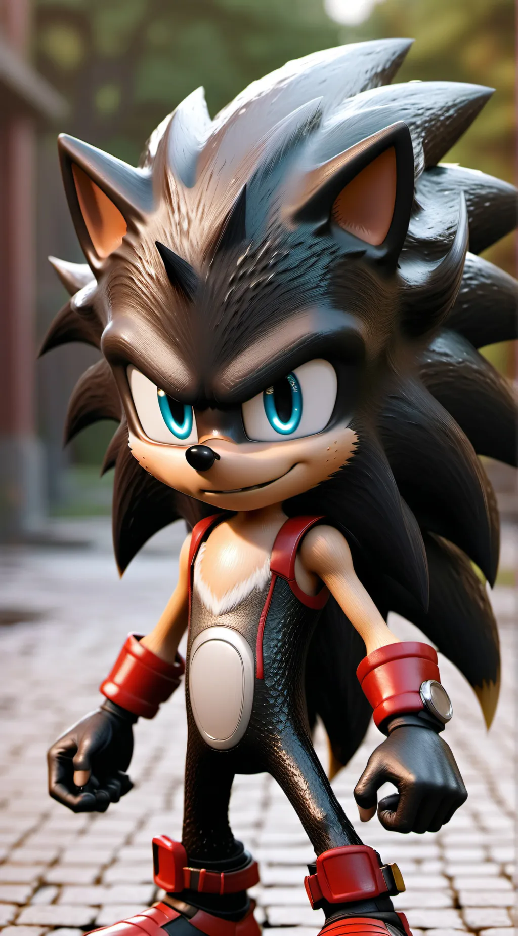 ai character: Shadow  background