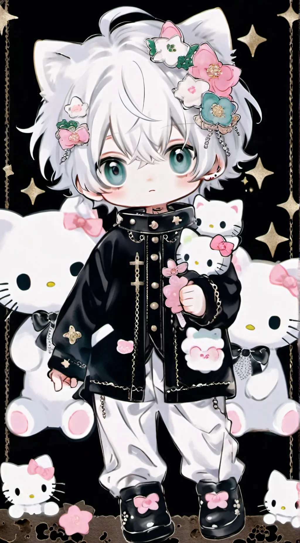 ai character: Keo background