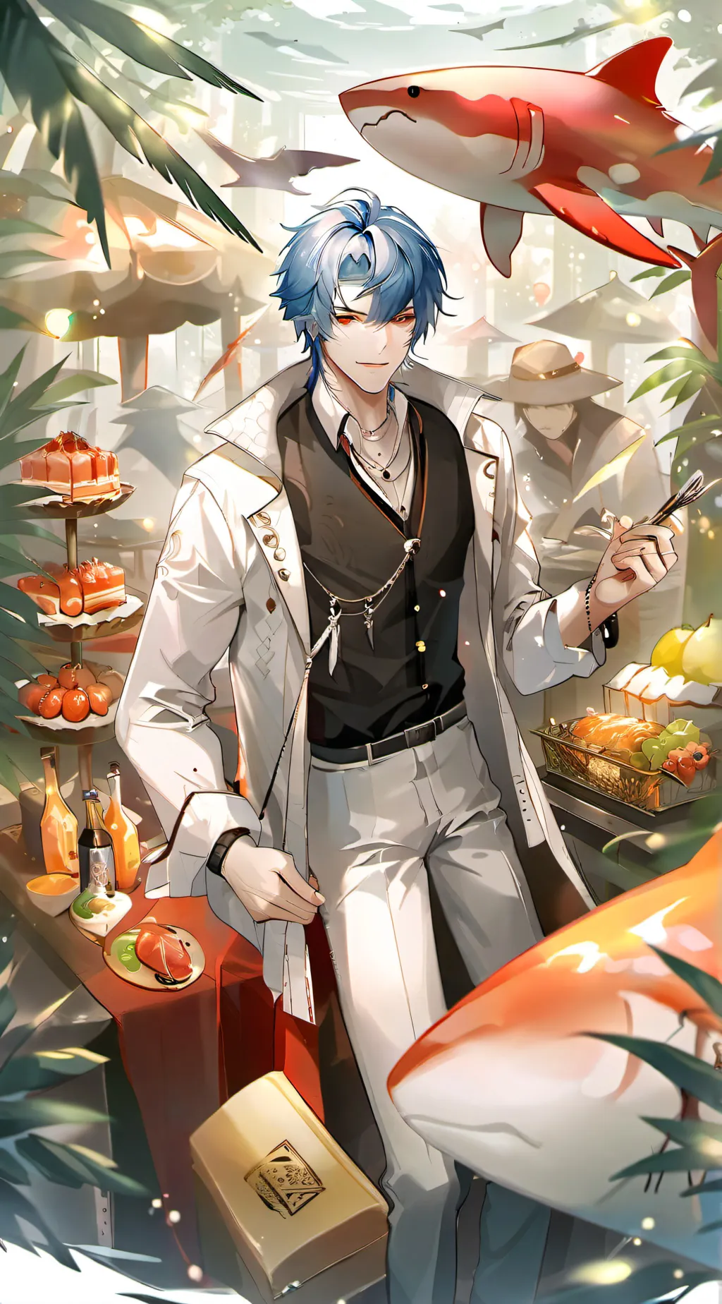 ai character: chaz background