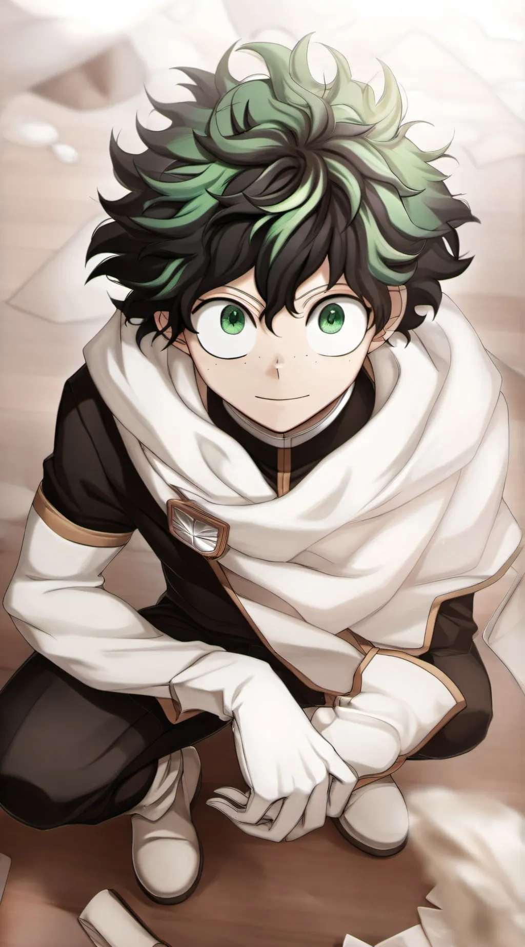 ai character: deku background
