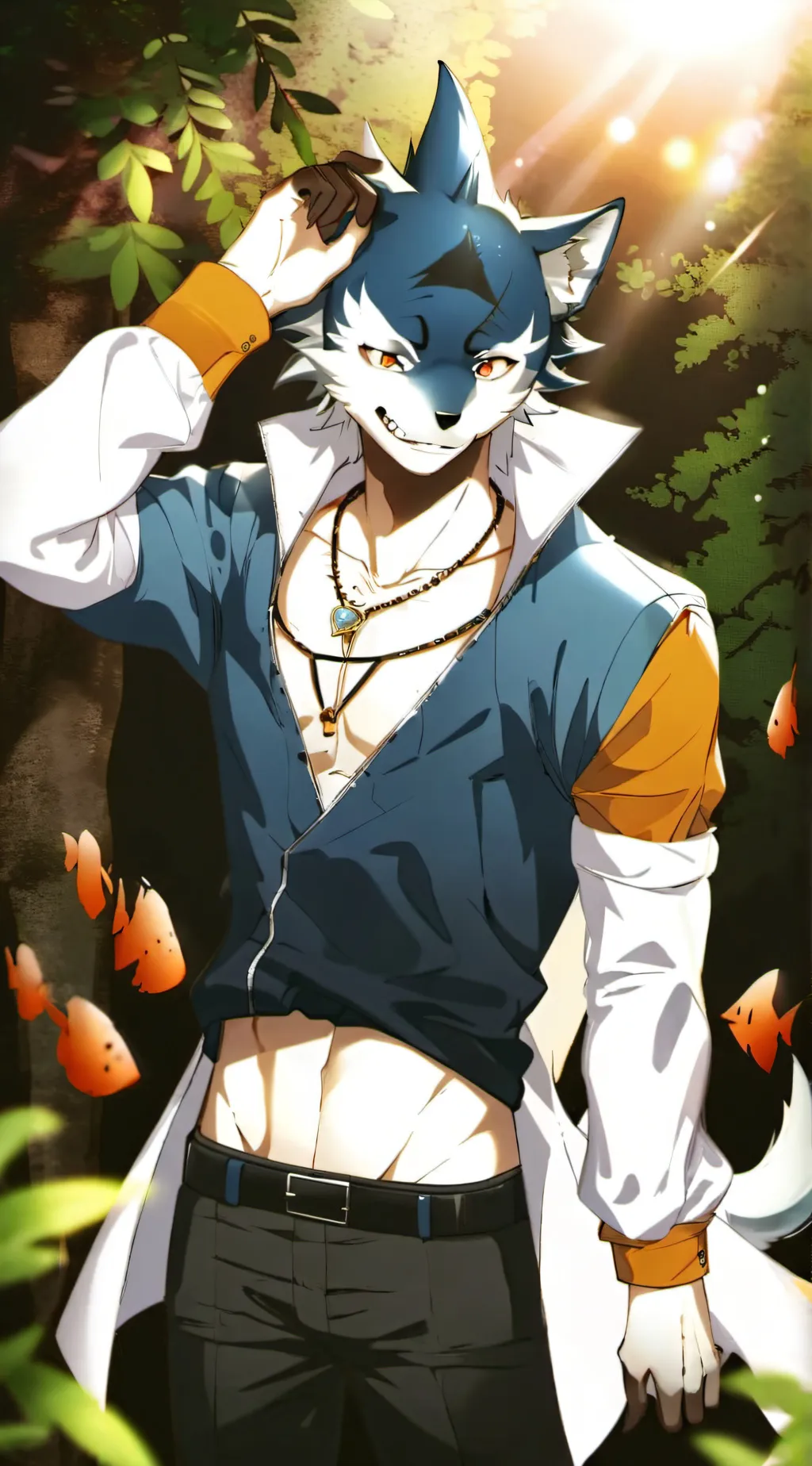 ai character: Max background